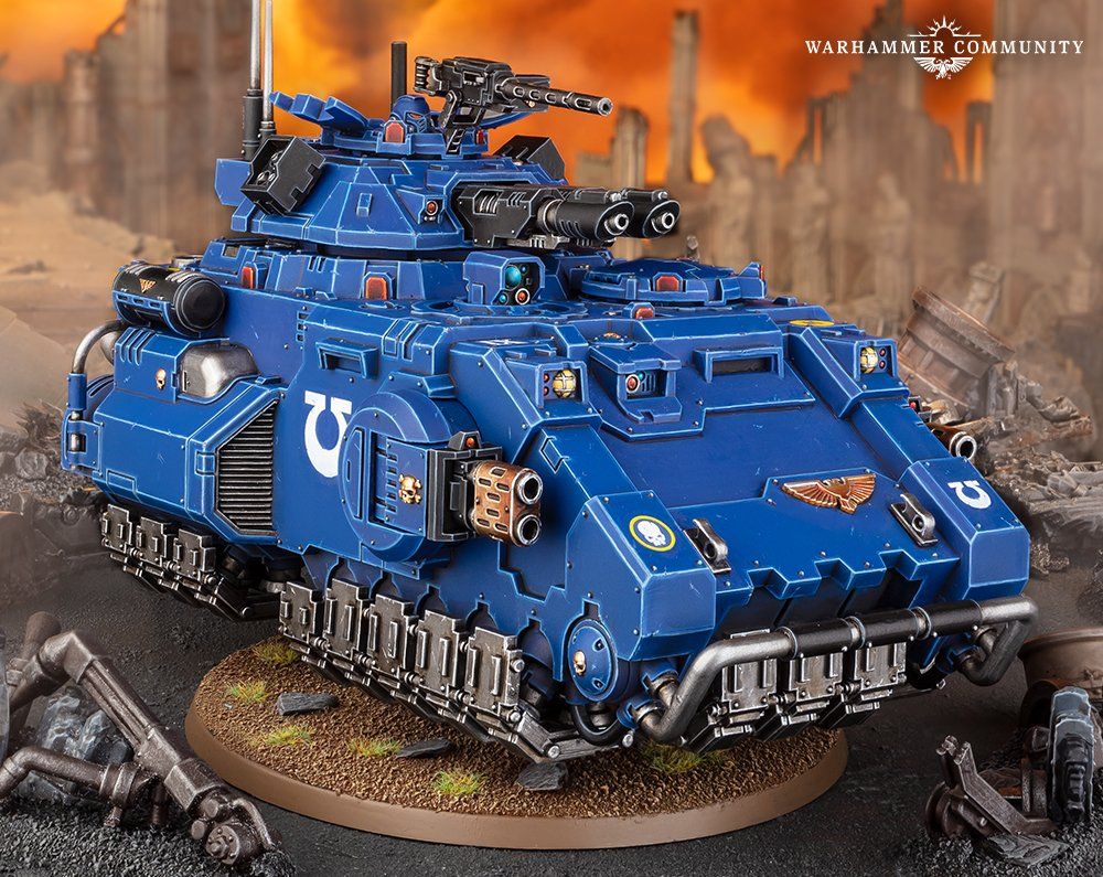 Games Workshop Previews Space Marines' New Gladiator Tank, Battleforce ...