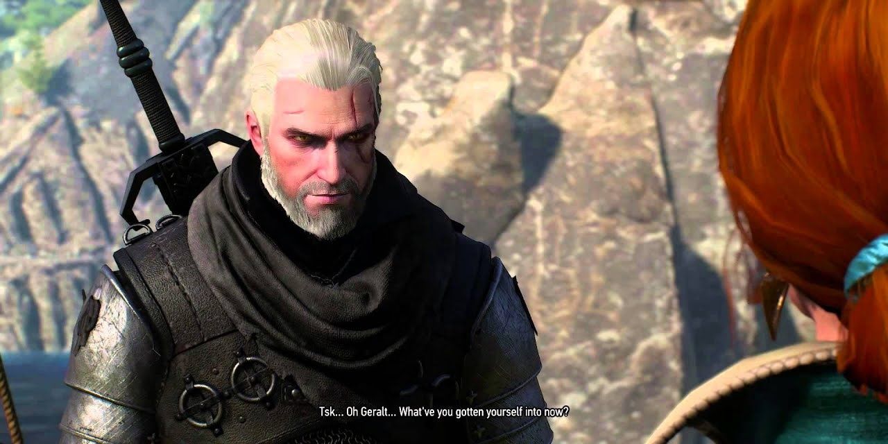 Geralt scar Hearts of Stone