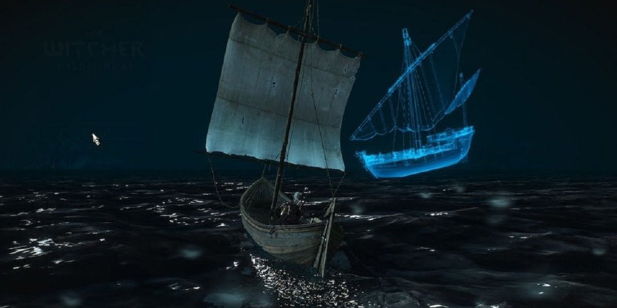 Ghost ship in The Witcher 3