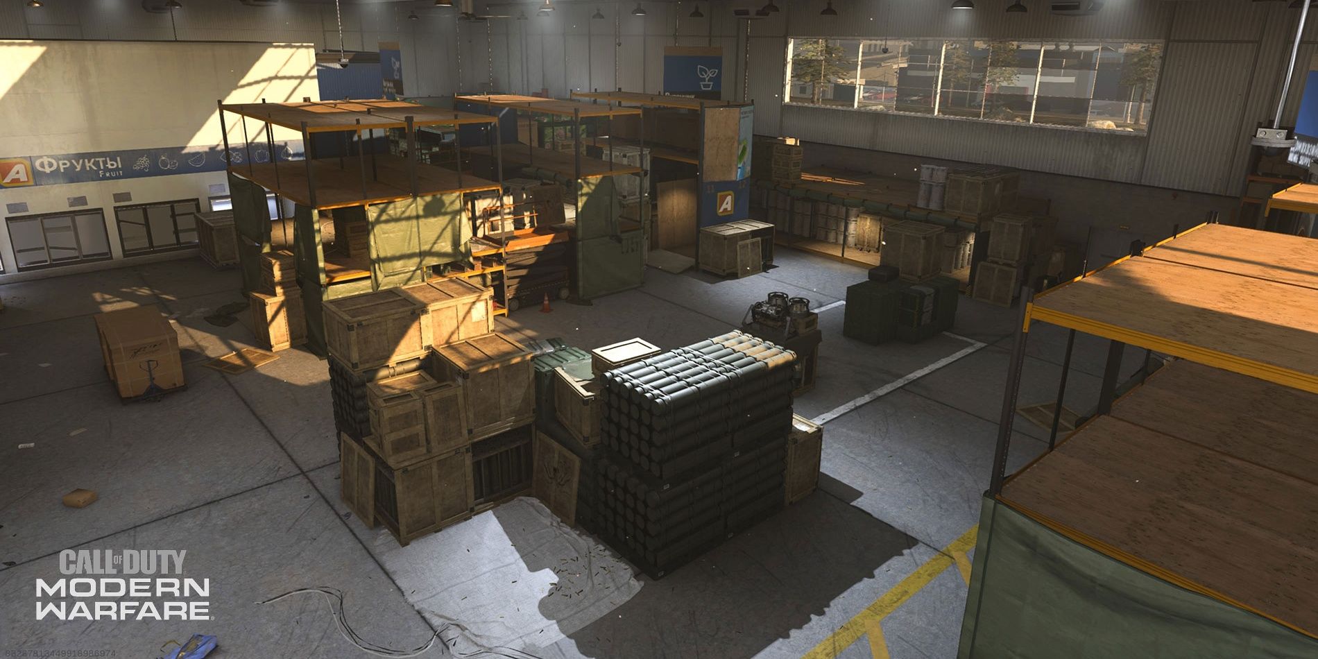 High Up Shot of Superstore in COD MW Cropped