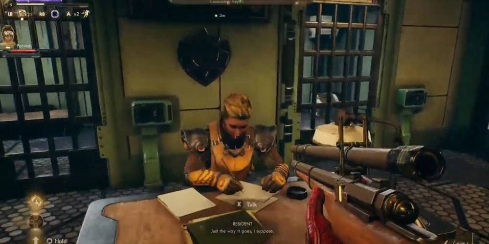 Edgewater police in Outer Worlds