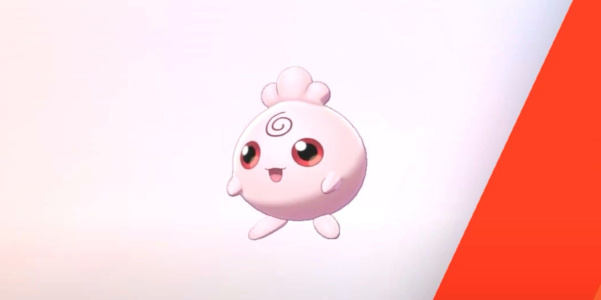 Igglybuff after being freshly caught in Pokemon Sword & Shield