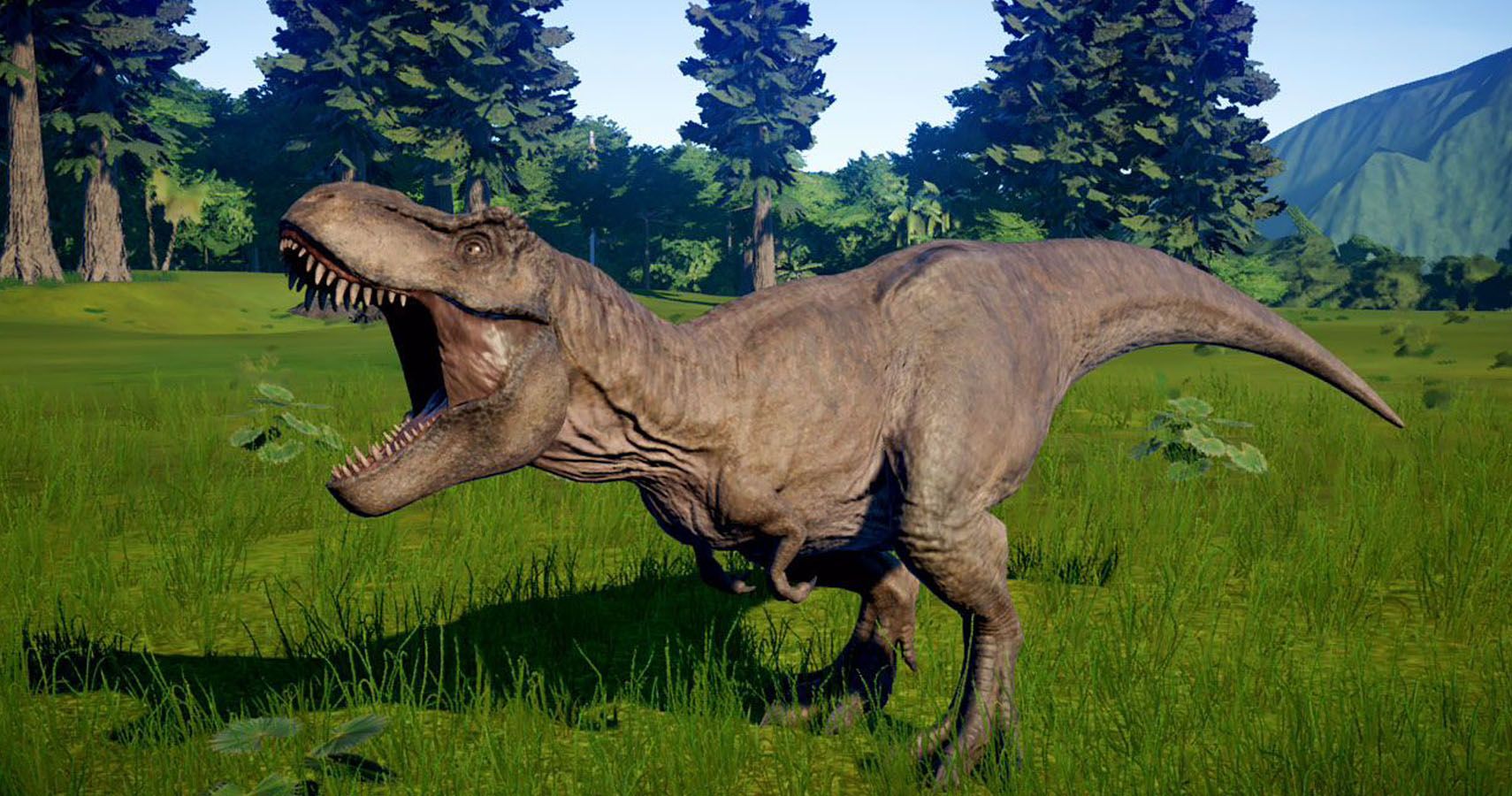 Fully evolved Tyrannosaurus rex from Jurassic World: the Game