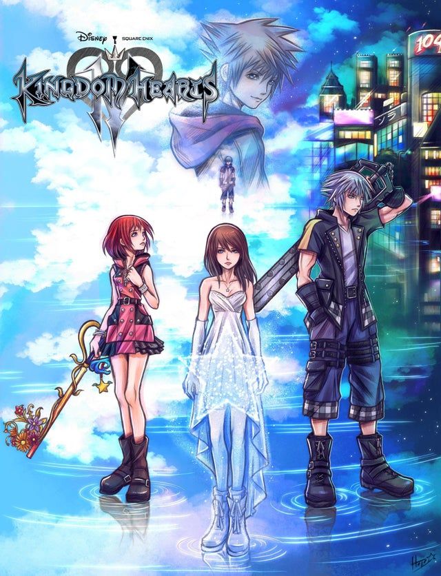 Kingdom Hearts 4 Cover Art Fanmade