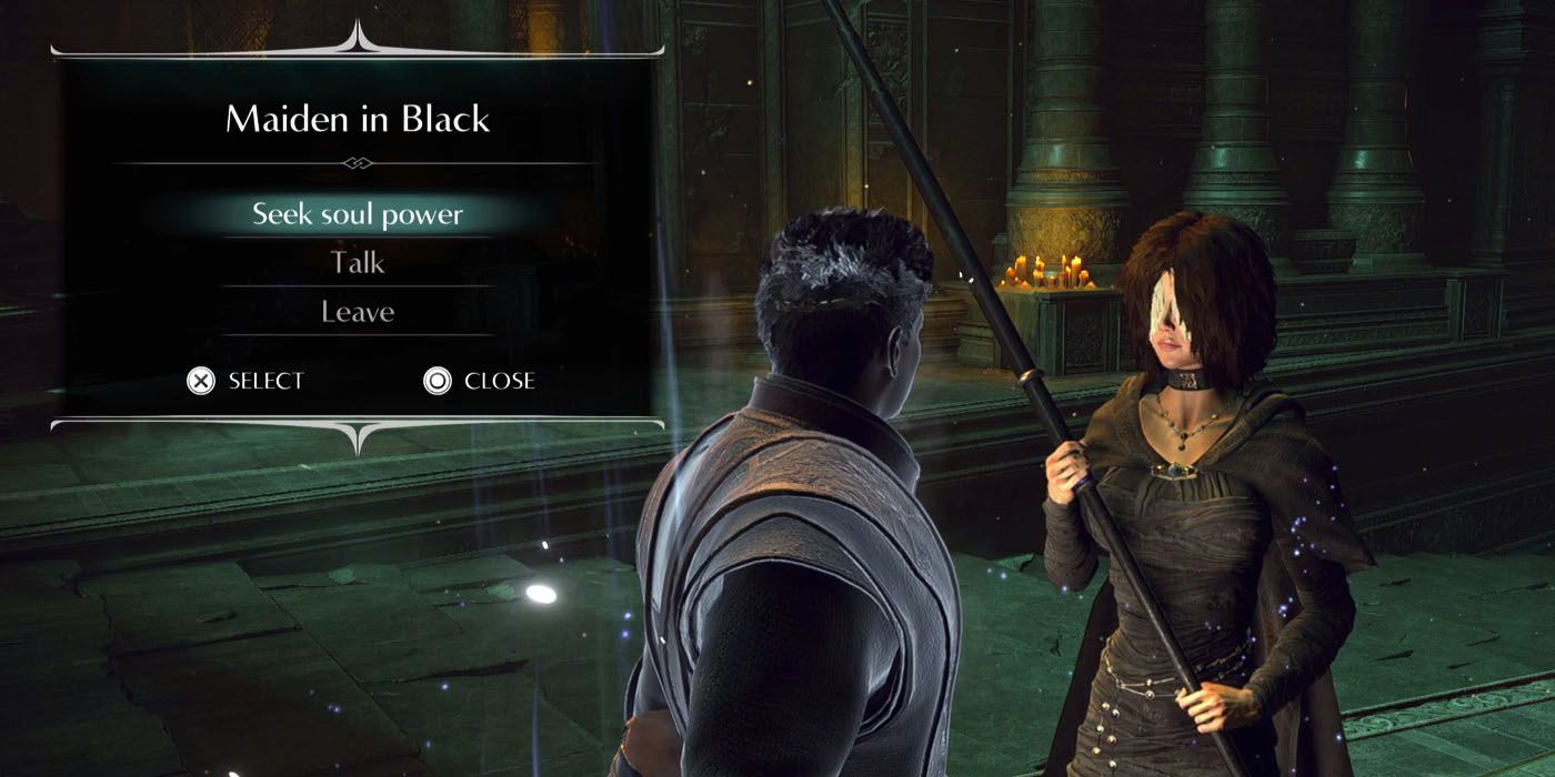 Maiden in Black Demon's Souls PS5