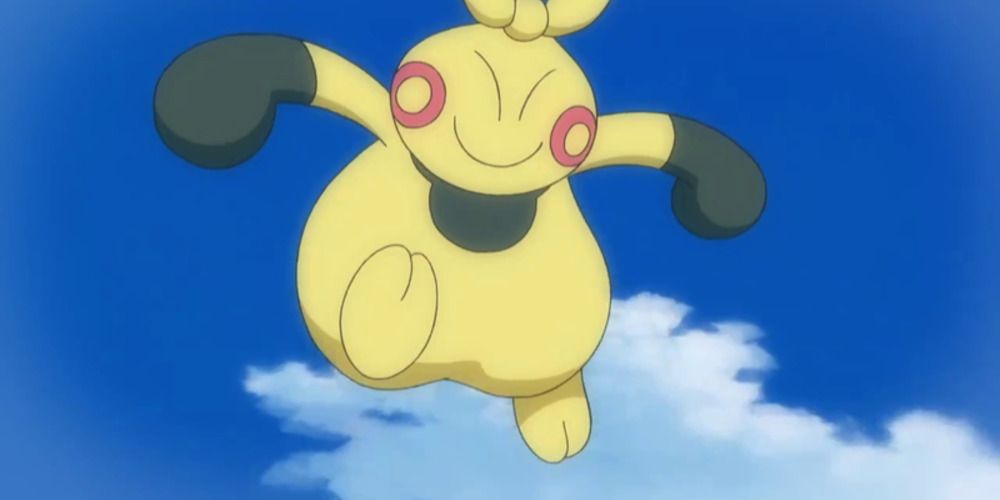 Makuhita in the Pokemon anime