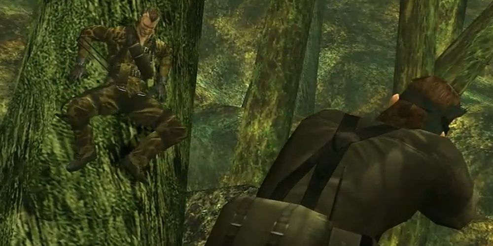 Metal Gear Solid 3 The Fear Camouflage Boss Fight