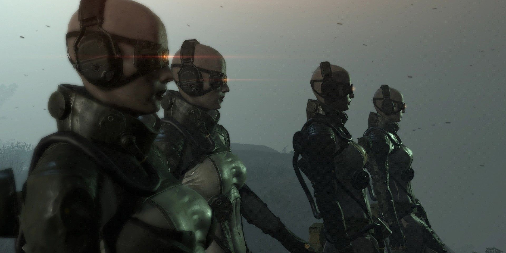 PS4 Metal Gear Solid V Skull Sniper Squad Fight