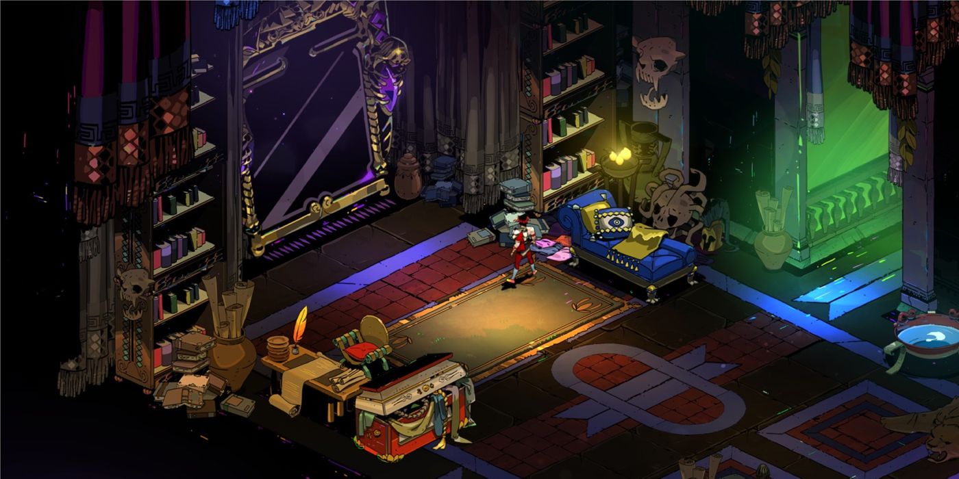 Mirror Of Night Hades in Zagreus bedroom 