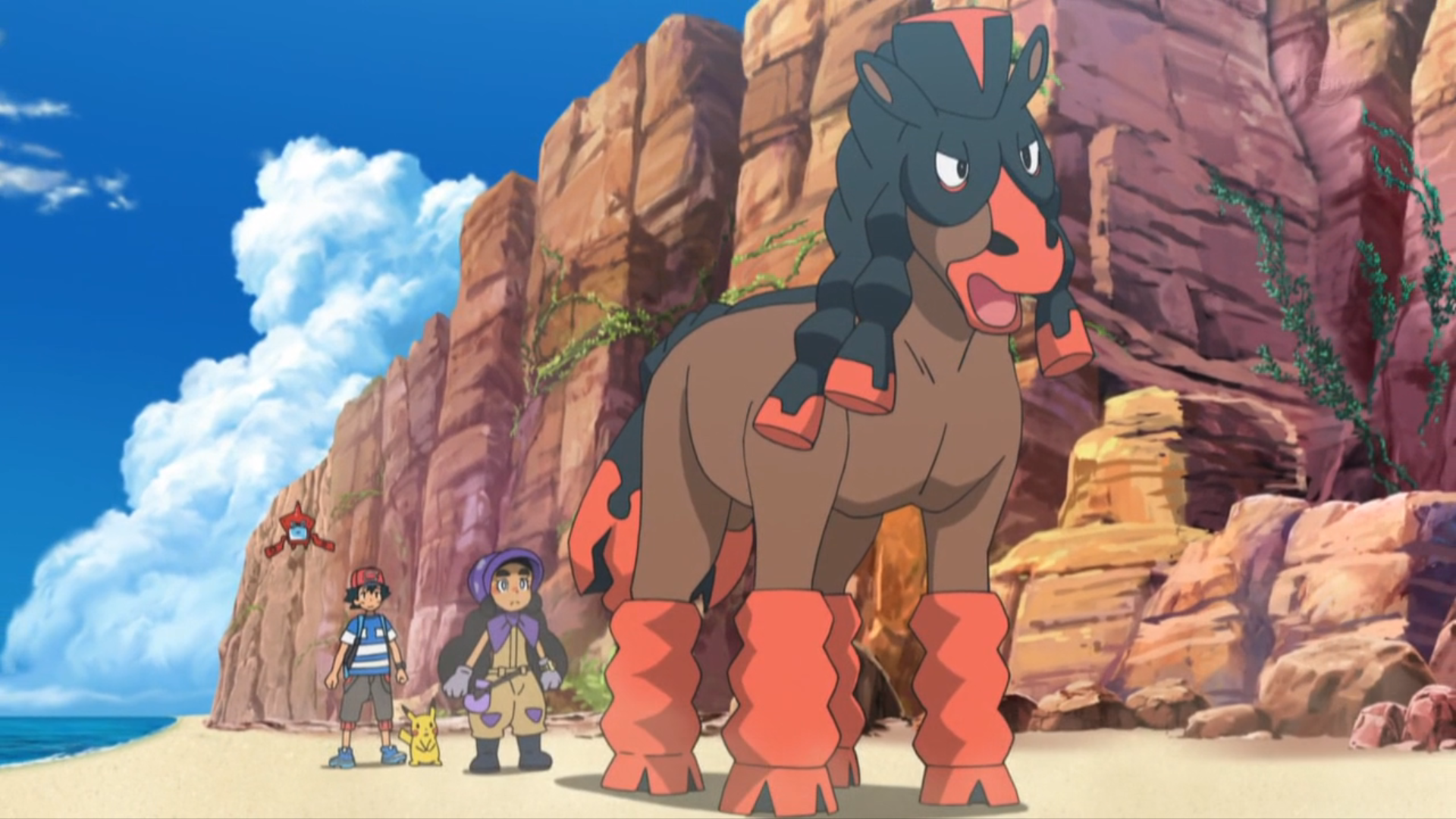 mudsdale in the anime