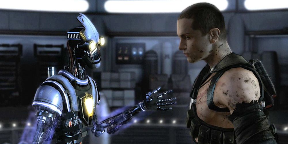 PROXY and Starkiller in The Force Unleashed