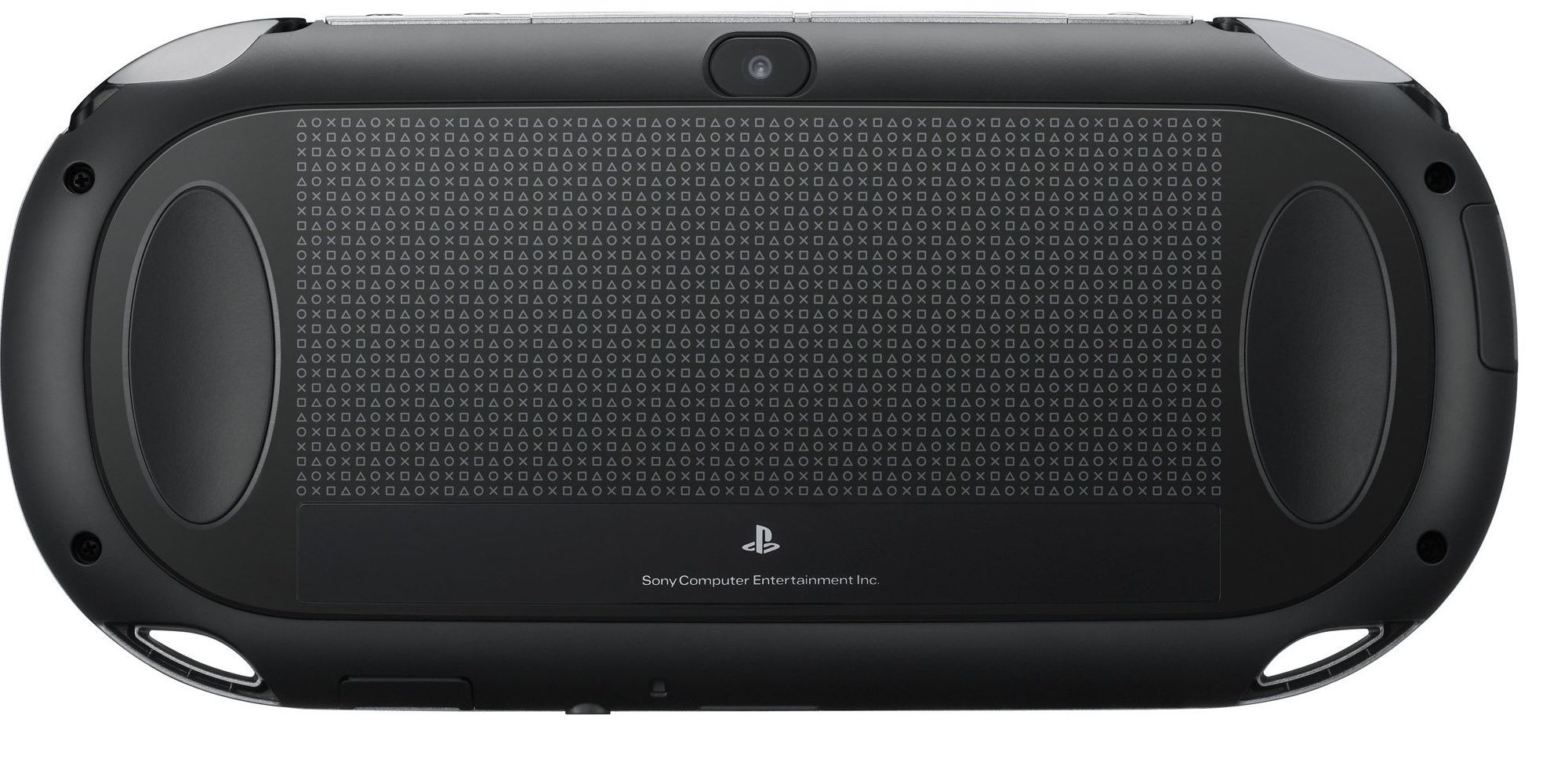 Back view of the PlayStation Vita