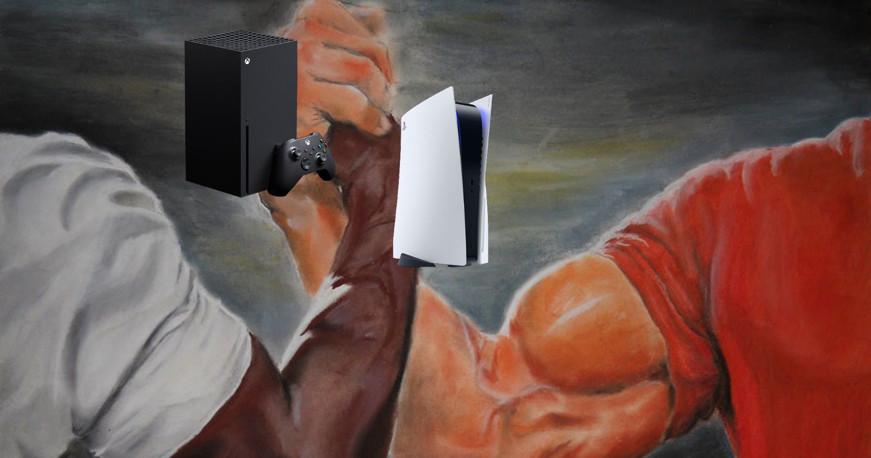 PS5 Xbox Handshake Cover