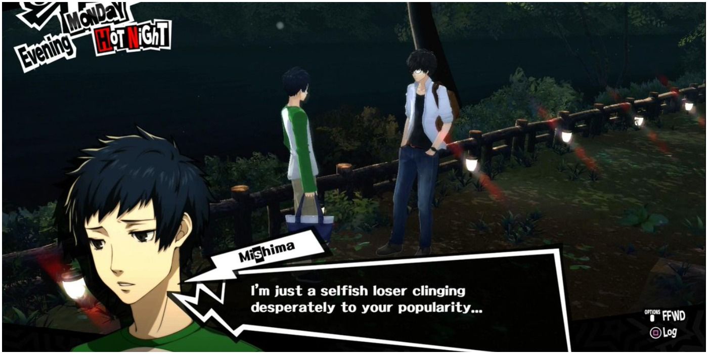 Persona 5 - Joker and Mishima Hanging Out