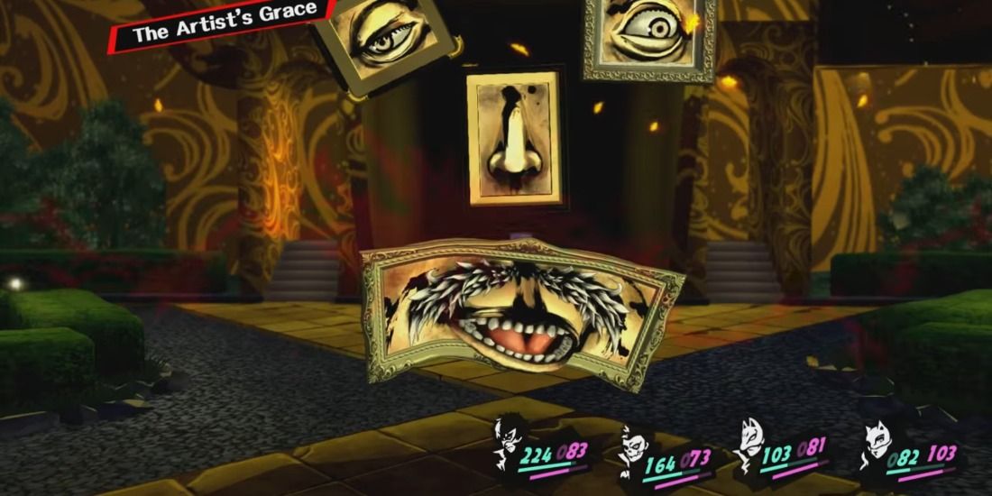 Madarame's painting boss from the original Persona 5