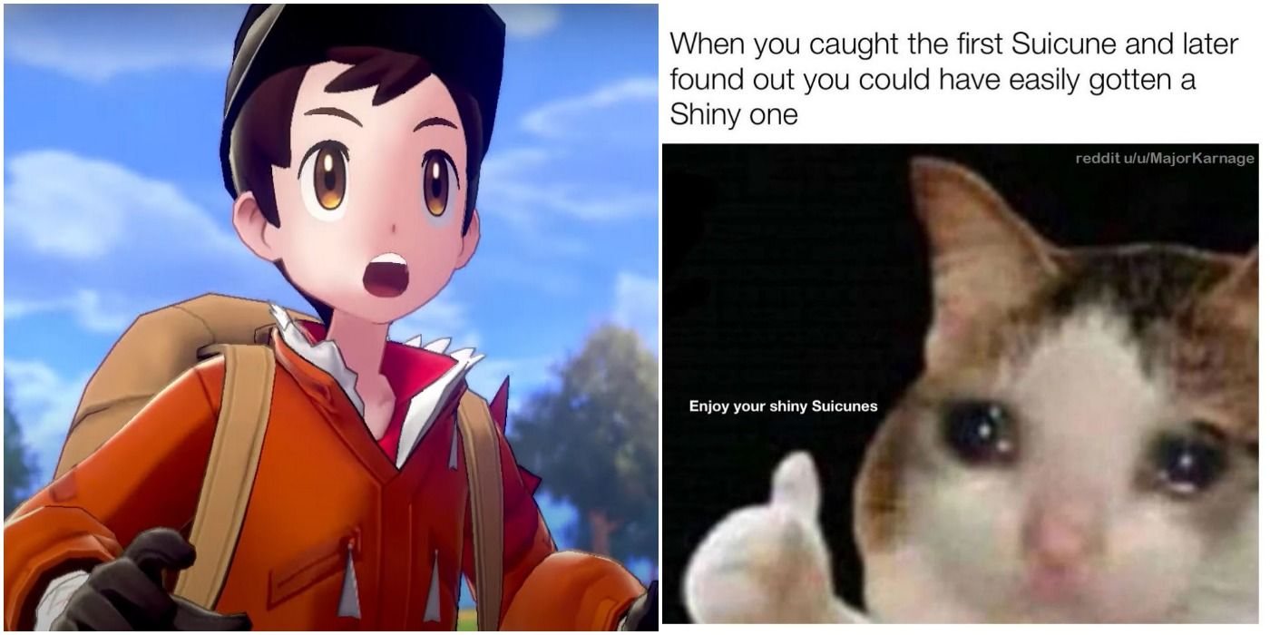 Pokemon shiny hunting memes.