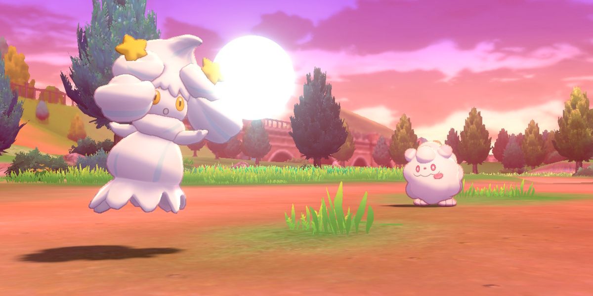 Game Pokemon Sword Shield Alcremie Fling Attack