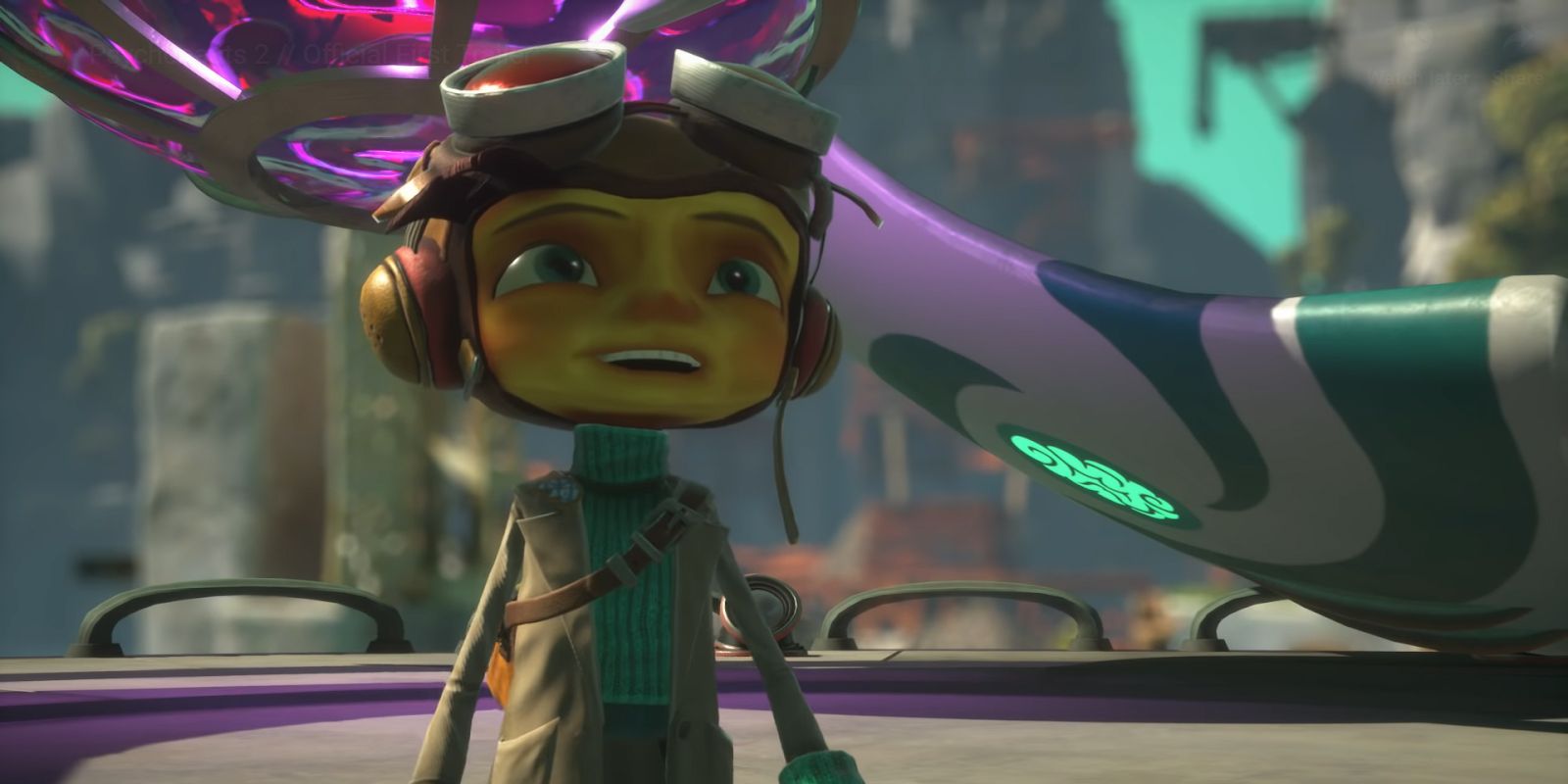 Psychonauts 2 promo shot showcasing Raz