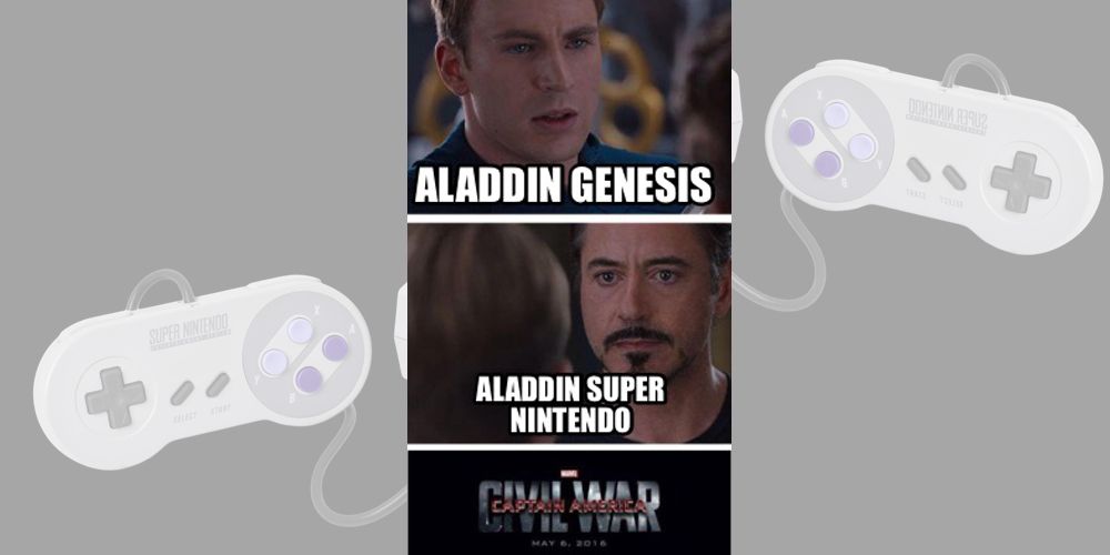 SNES Genesis meme
