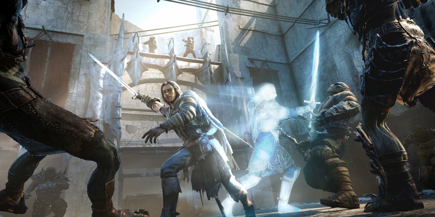 Promo Combat Screenshot From Middle-Earth: Shadow Of Mordor