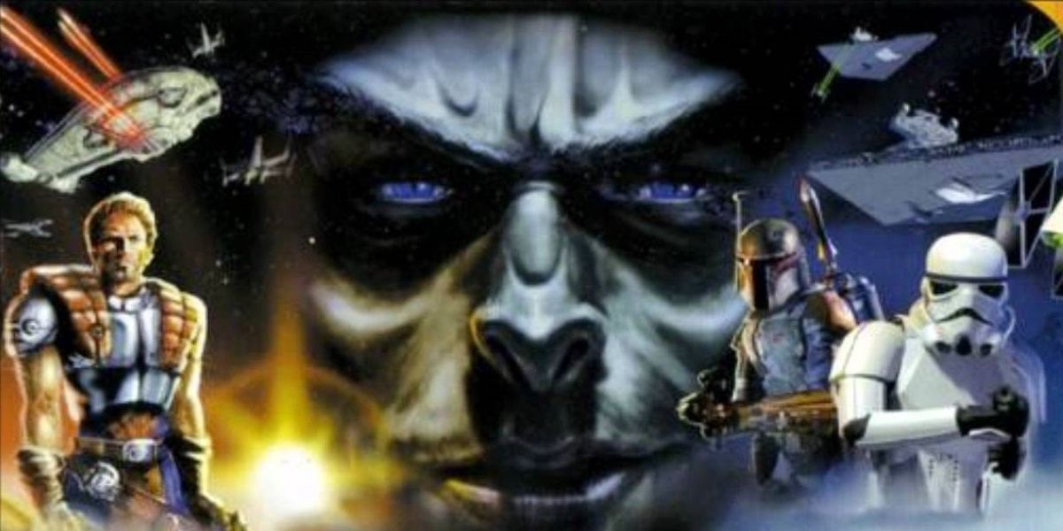 Shadows Of The Empire - Cover Artwork. Dash Rendar, Boba Fett, Stormtrooper
