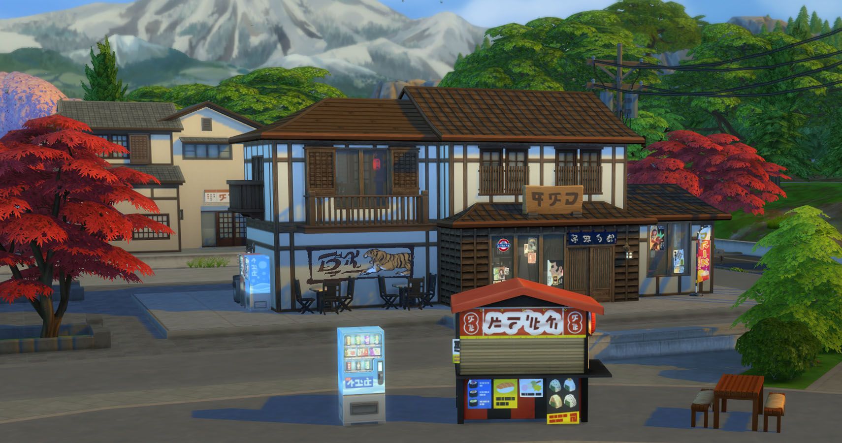 sims 4 residential lots sushi