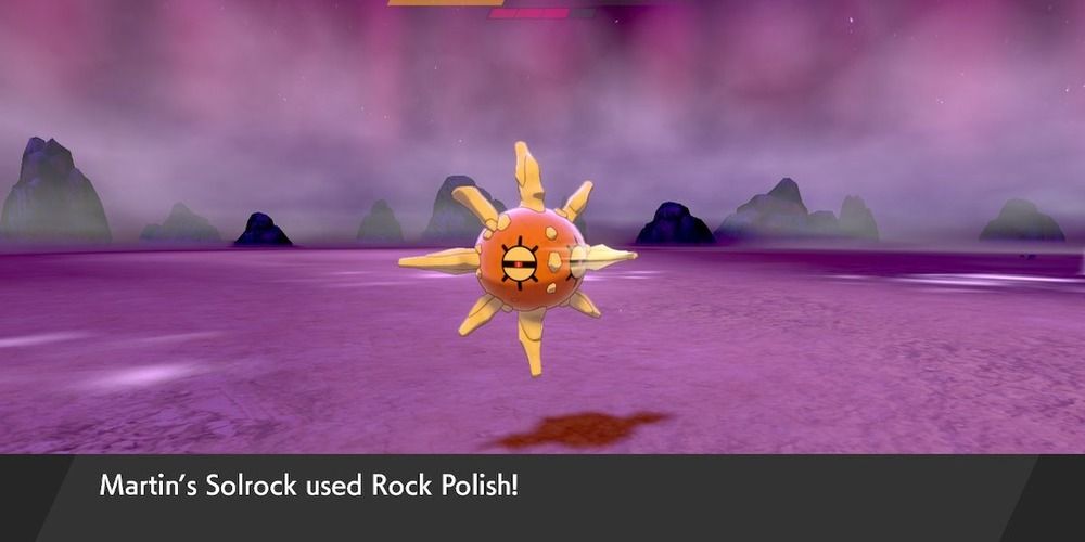 solrock in pokemon sword or shield