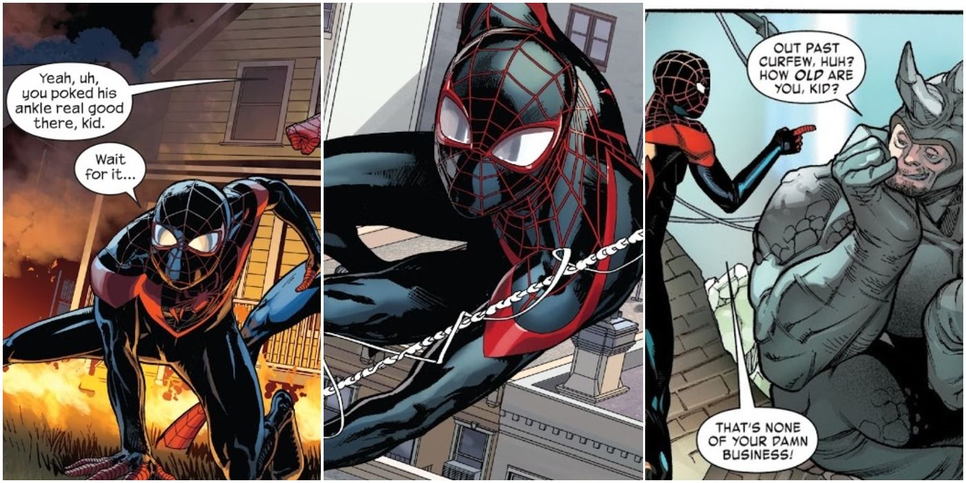 10 Spider Man Miles Morales Comics That Are Too Hilarious For Words