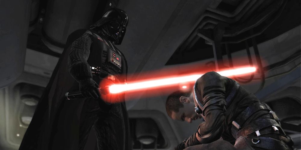 The Force Unleashed Darth Vader Anointing Starkiller
