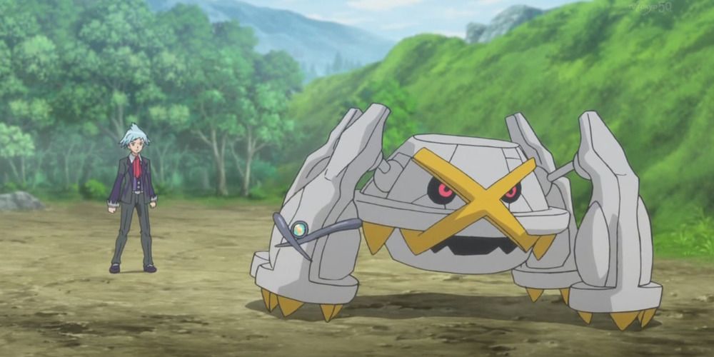 Stephen Stone's Shiny Metagross in the Pokemon anime