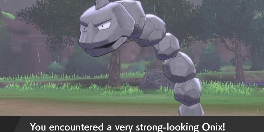 Strong Onix Sword Shield encounter