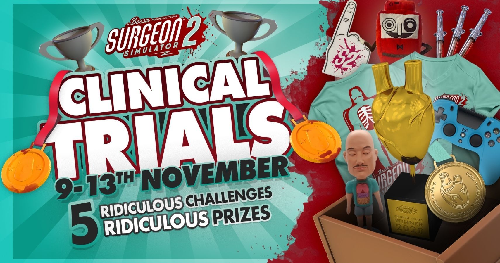 Surgeon Simulator 2 Clinical Trials Update feature image