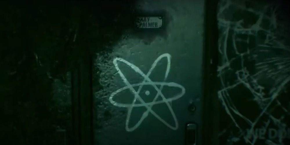 Ray Palmer's locker inside ACE Chemicals in Arkham Knight