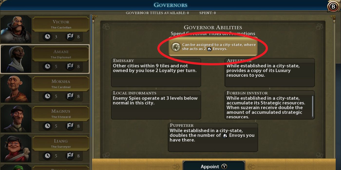 The Diplomat Initial Governor Promotion