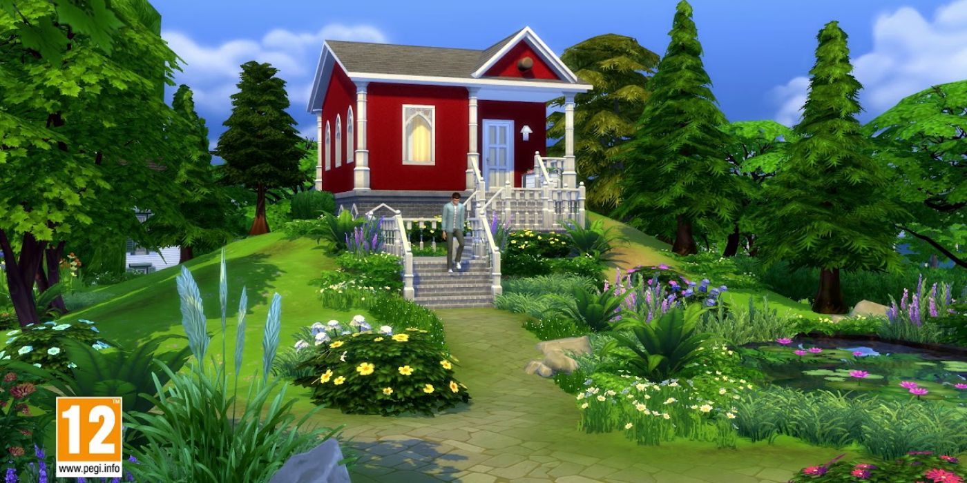 The Sims 4 tiny home