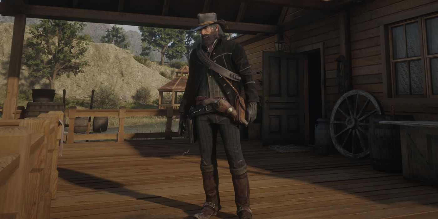 John Marston in The Winter Cowboy Outfit