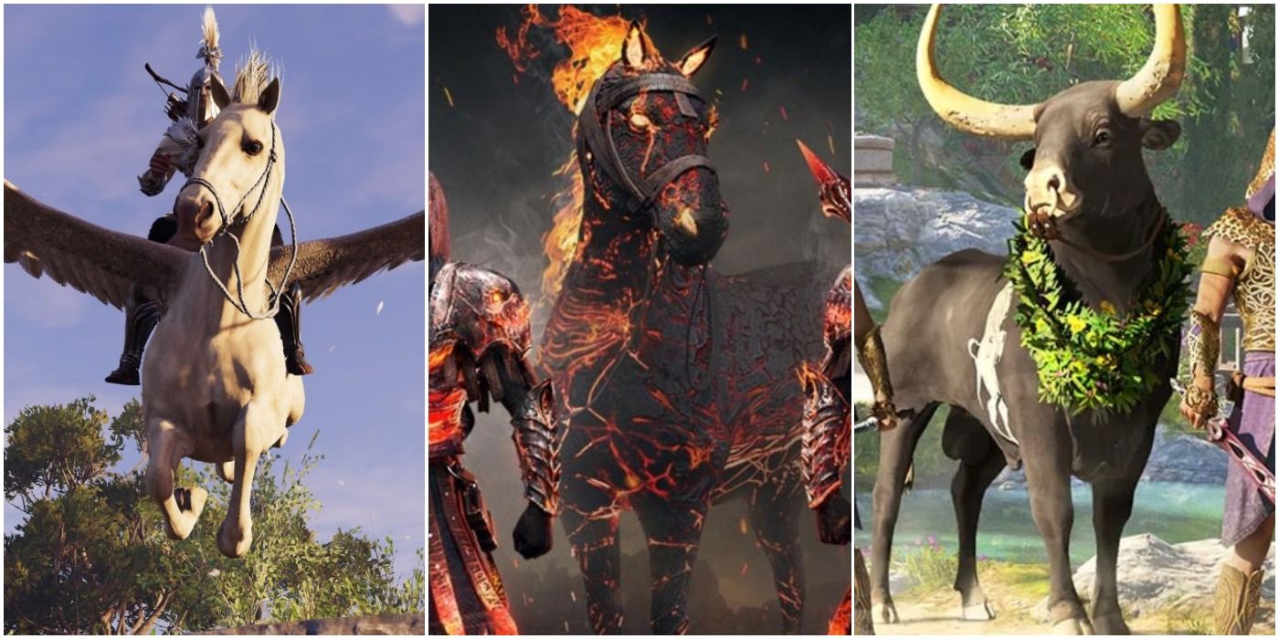 Top 10 DLC Mount Skins In Assassin's Creed
