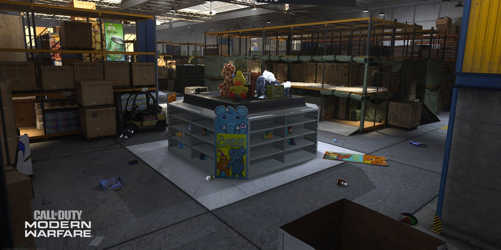 Toy Section of Superstore in COD MW Cropped