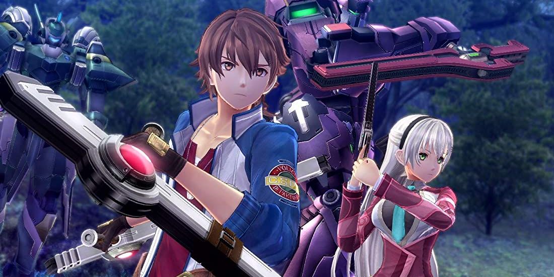 Lloyd Bannings and Elle McDowell stand ready to battle in Trails of Cold Steel 4