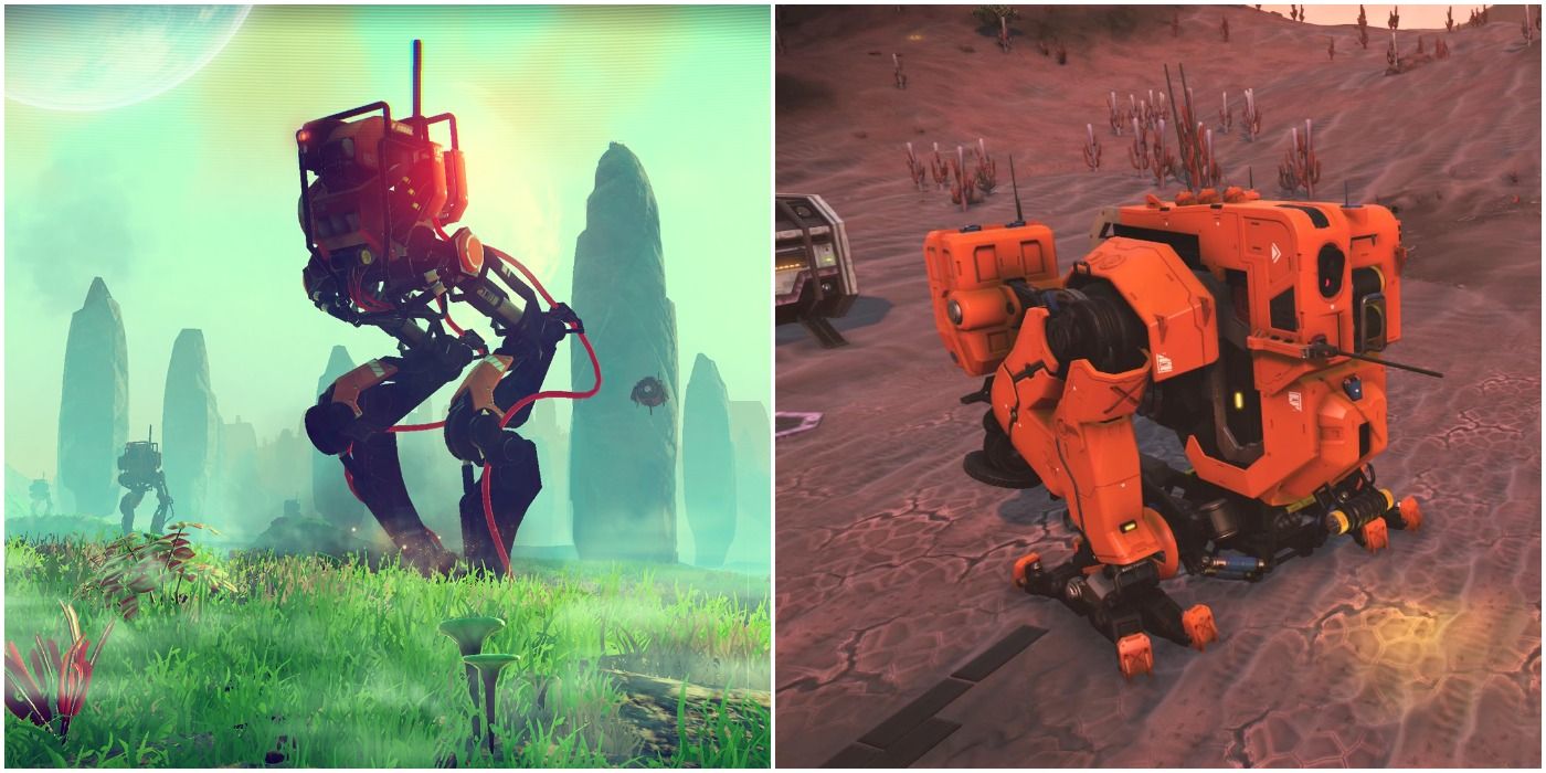 image of Sentinel units in No Man's Sky