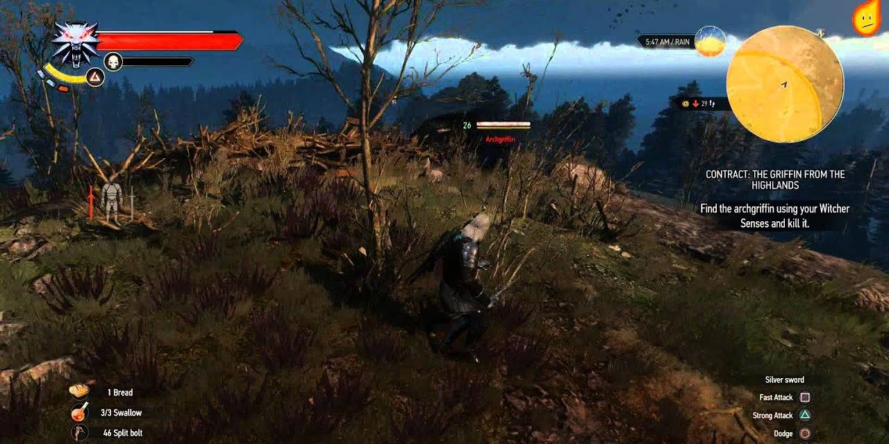 Witcher 3 The Griffin from the Highlands