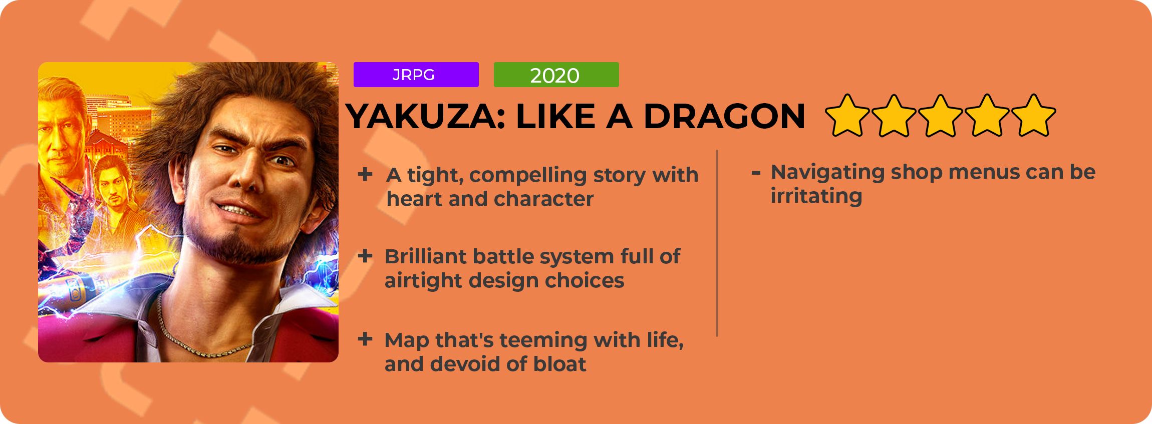 Yakuza: Like A Dragon Review