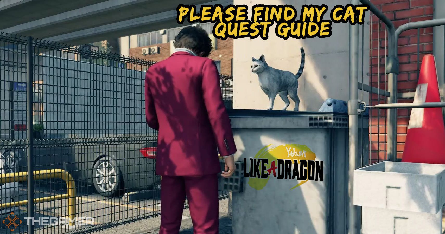 Yakuza Like a Dragon Please Find My Cat Quest Guide
