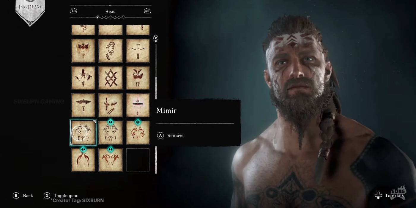 Assassin S Creed Valhalla 15 Best Face Tattoos Ranked