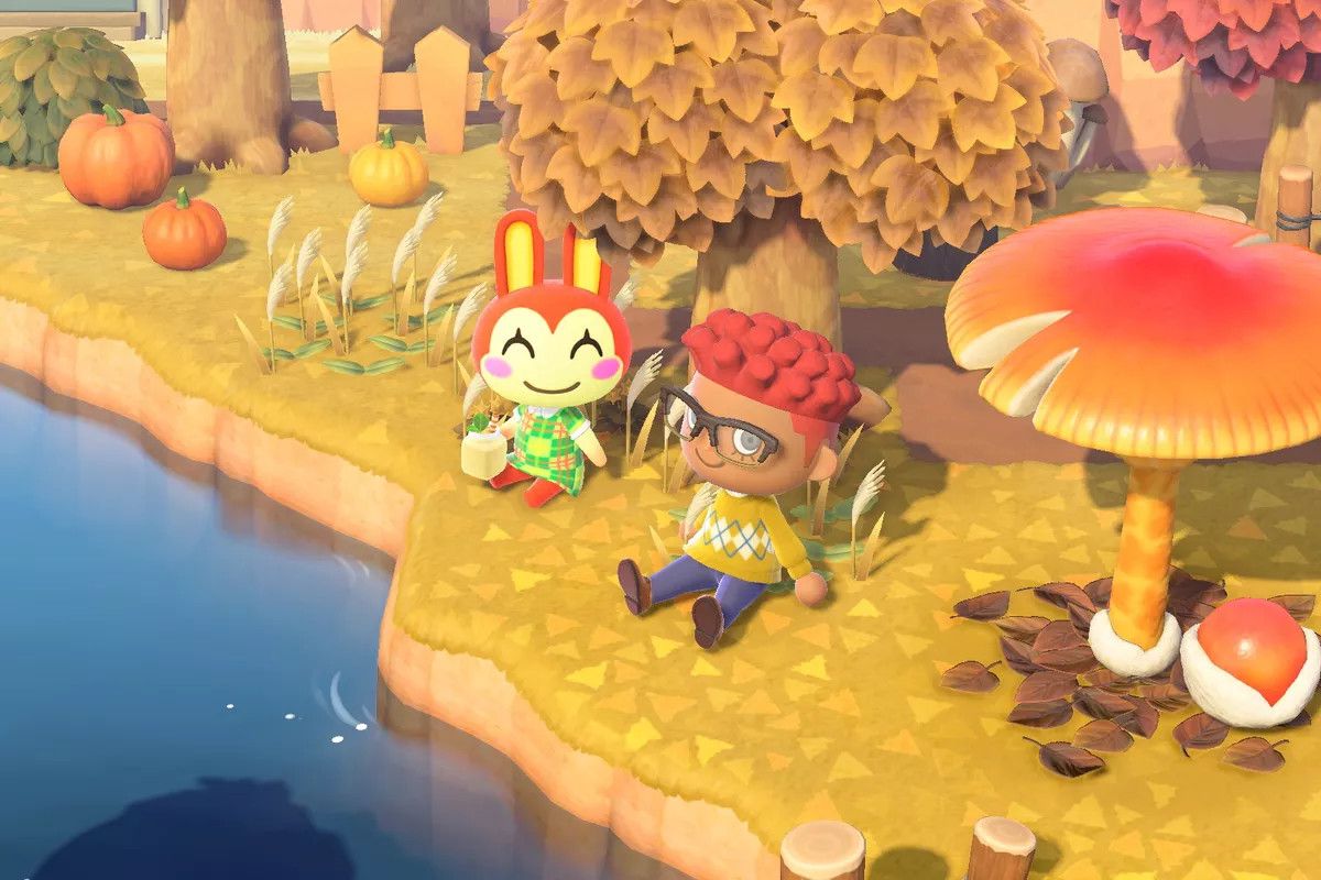 New Hip Reaction Collection In Animal Crossing New Horizons Allows You To  Sit On The Ground 