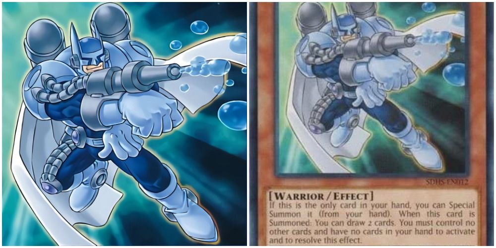 elemental hero bubbleman card and art