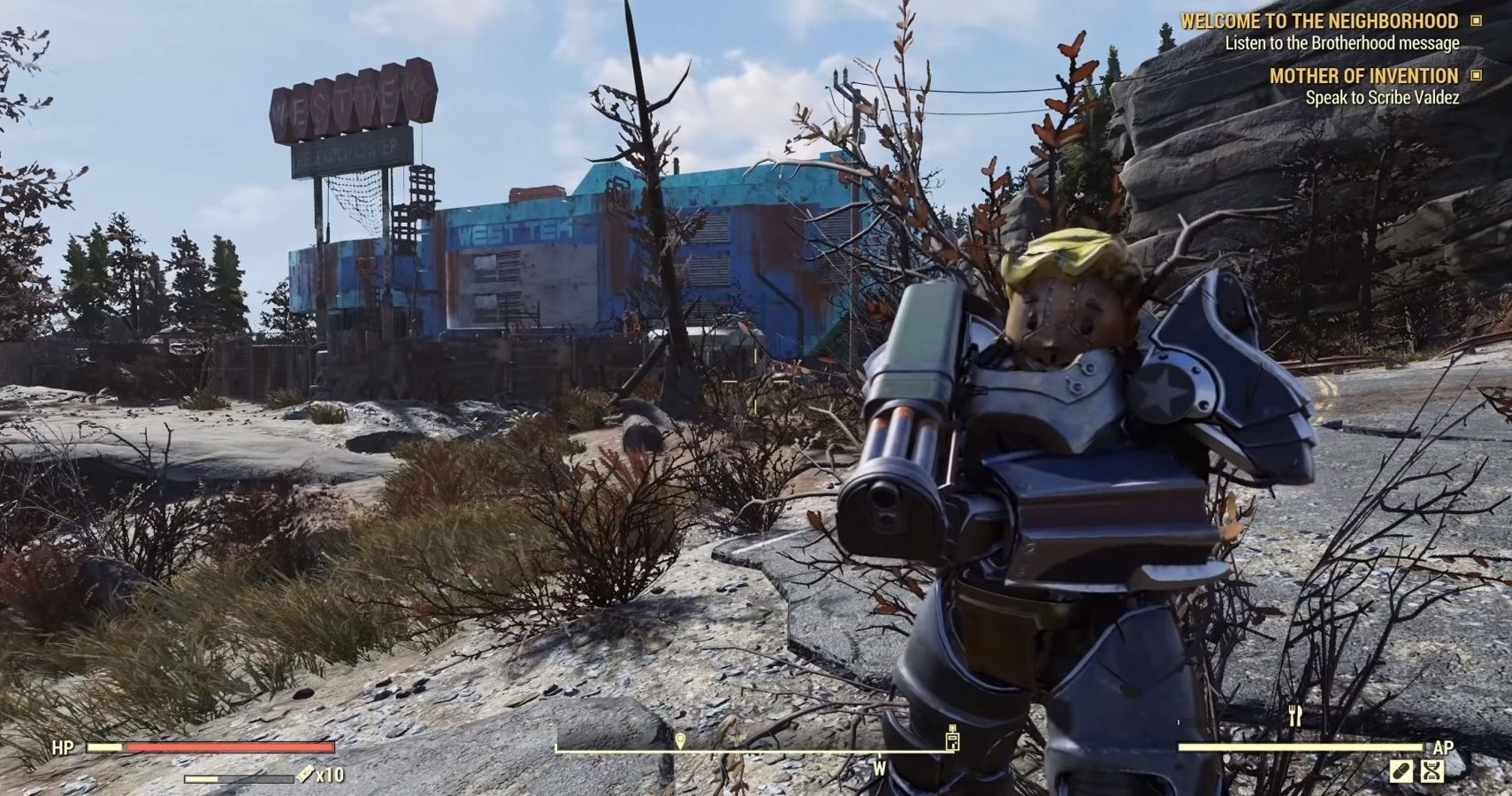 Fallout 76 Steel Dawn How To Get The Hellstorm Missile Launcher