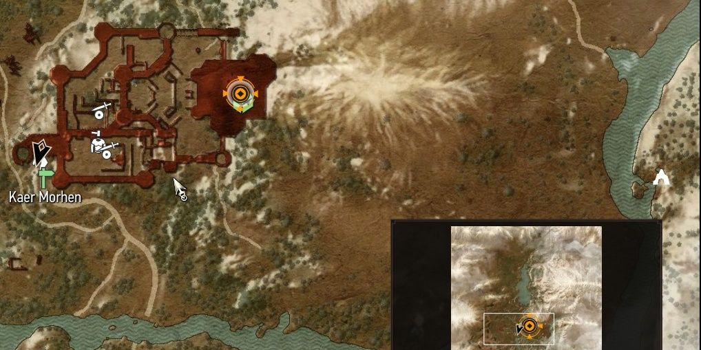 kaer morhen cave location