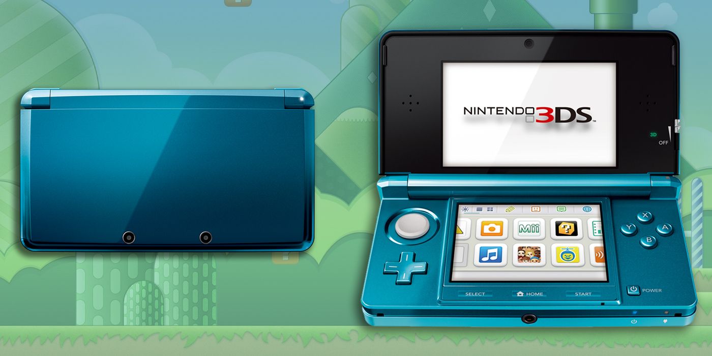 Open and closed Nintendo 3DS