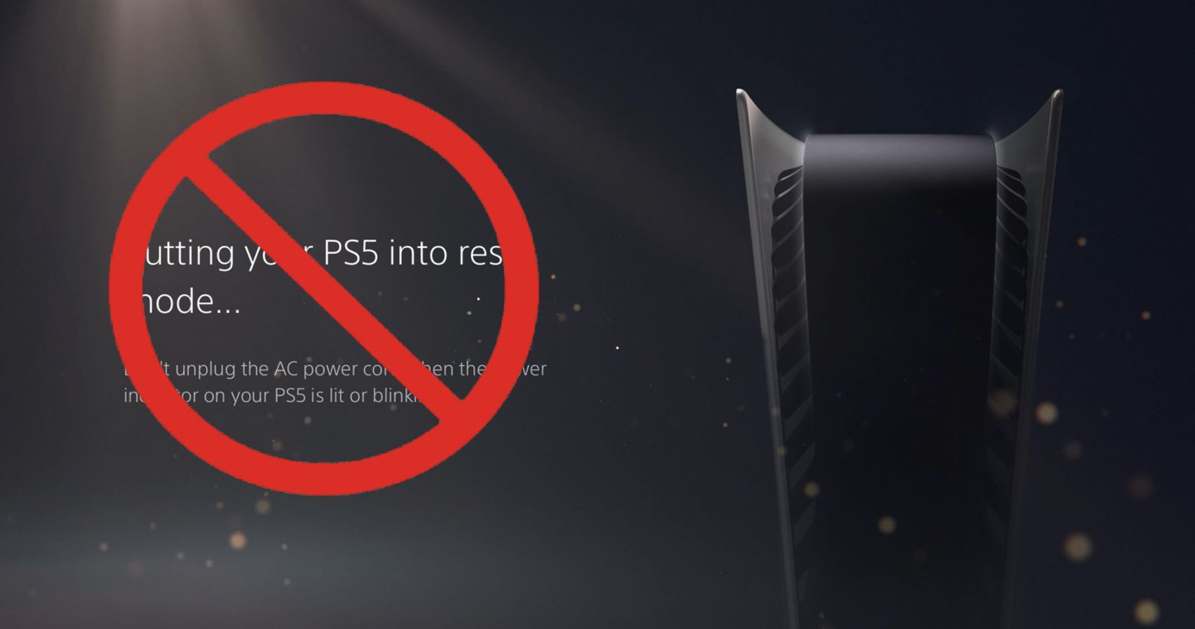 PSA: Don't Put Your PlayStation 5 In Rest Mode